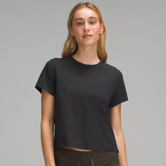 lululemon athletica Tops - Lululemon Classic-Fit Cotton-Blend T-Shirt